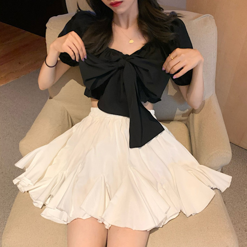 미녀와 순정남 32회 한수아 스커트 공마리 프릴 셔링 의상 옷 패션 - 상품 이미지