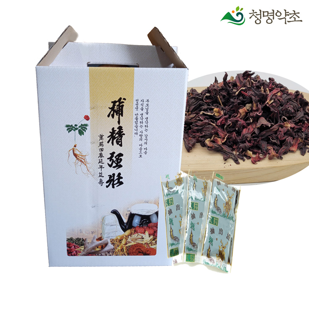(액상차)히비스커스100ml  60봉 : 청명약초