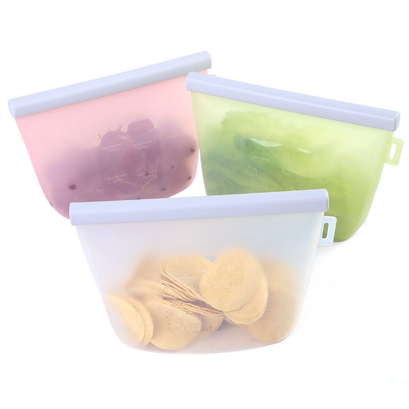 아넷브러쉬 실리콘 푸드 지퍼백 1000ML ,1500ML 2종세트 - 상세 이미지 2