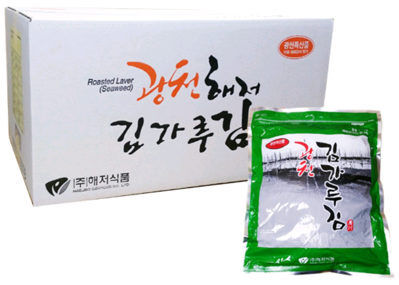 광천해저김 광천김가루 대포장 대용량 가정용 업소용 식당식자재 도매가 1kg, 1개 - 상품 이미지