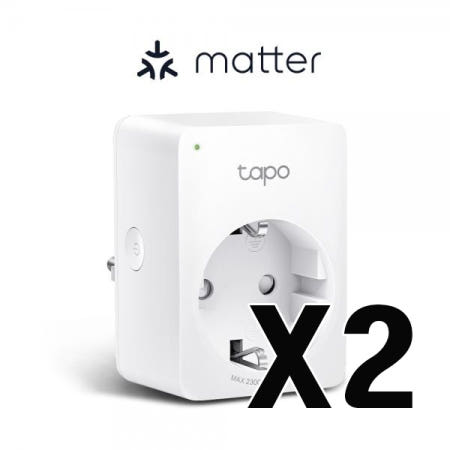 Tapo P100M 스마트 WiFi 전원 플러그 x 2개