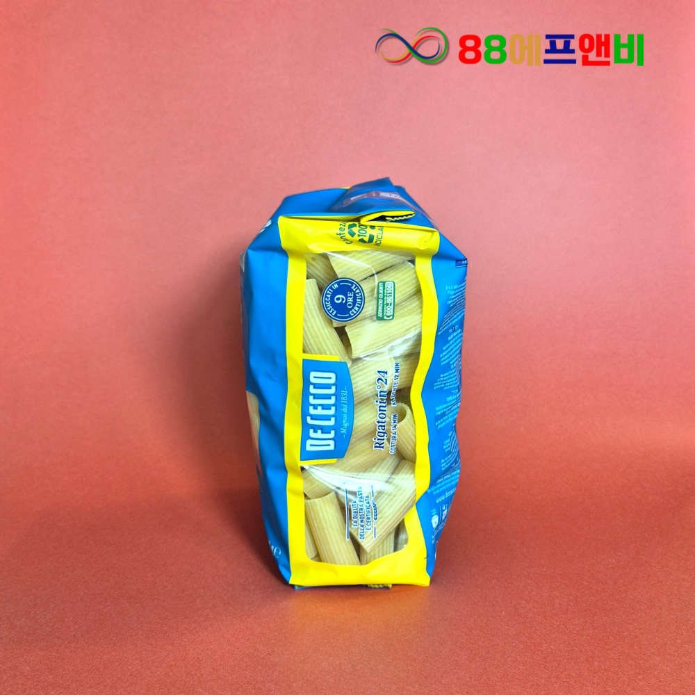 데체코 리가토니 500g  24번 숏파스타 스파게티면 - 상세 이미지 2