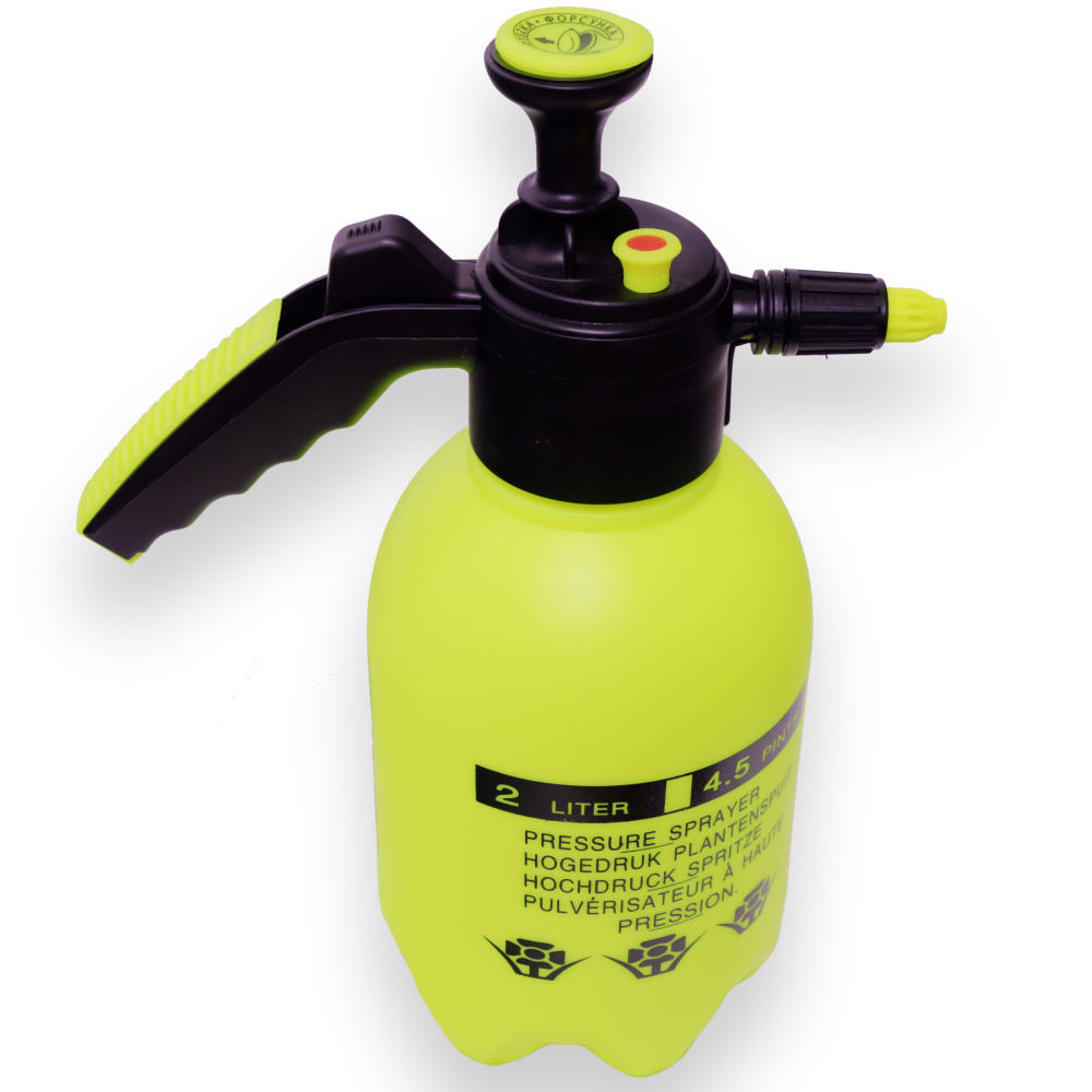 생활더하기 원예 스프레이 세차용 고압분무기 펌프형 스프레이 2리터 텃밭가꾸기 이미지 3