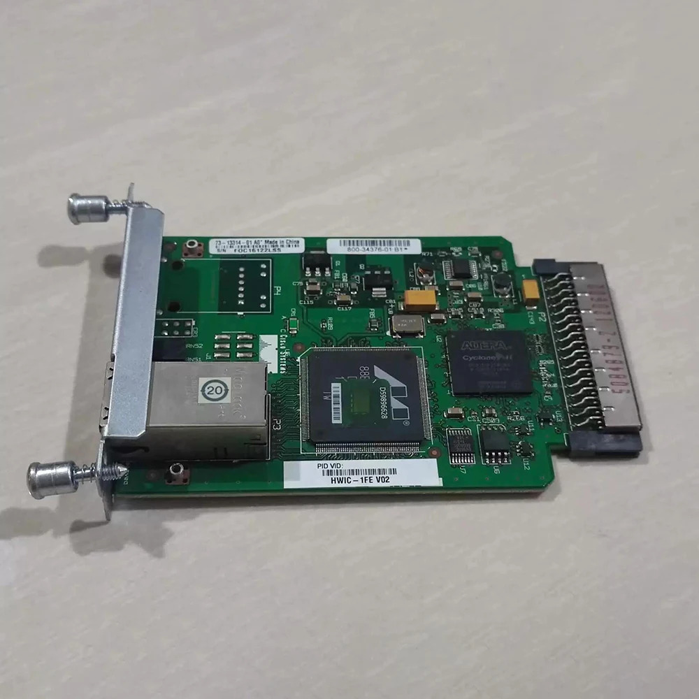 Cisco HWIC-1FE2811 3825 39251포트 100 기가비트 이더넷 모듈