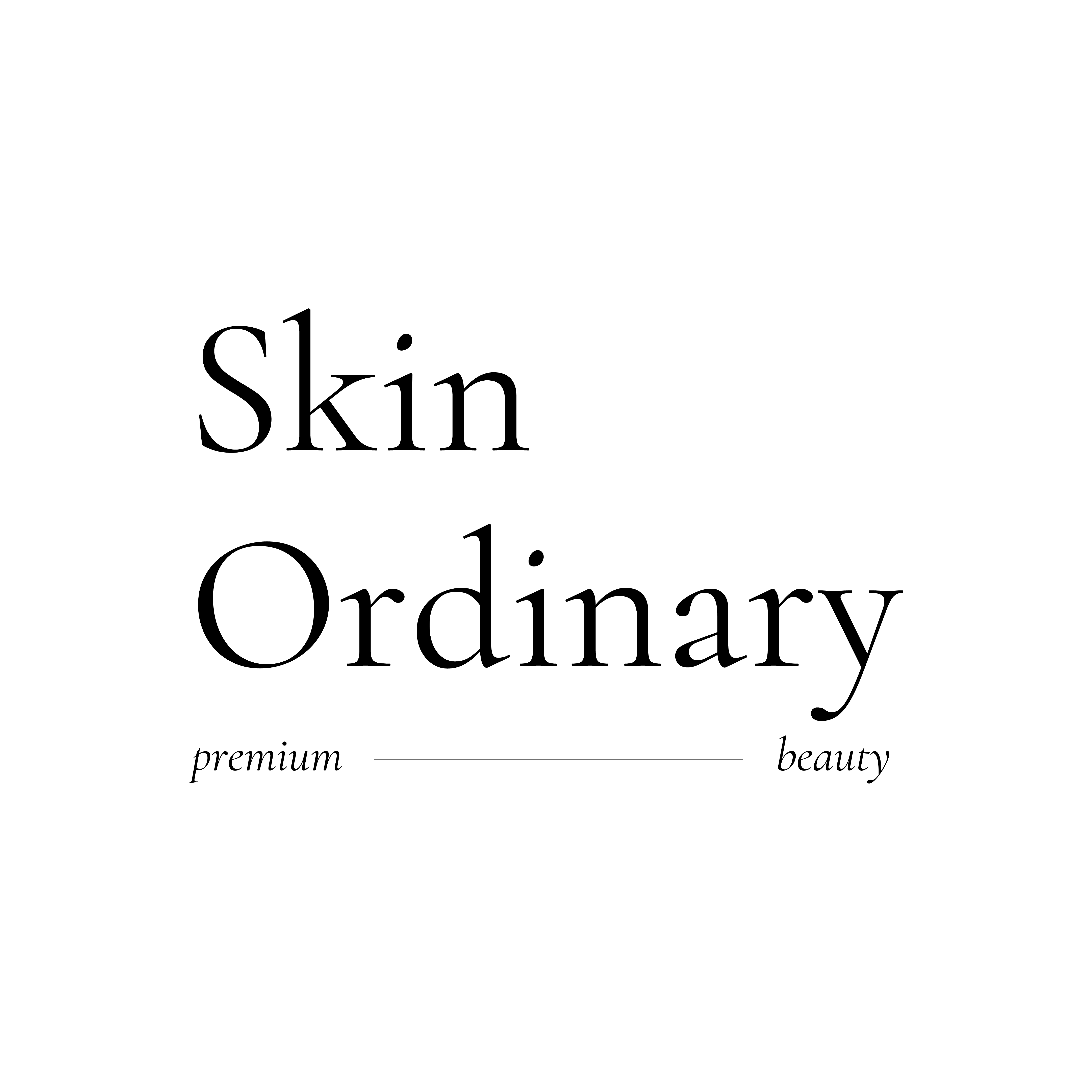 Skin Ordinary 스토어 로고