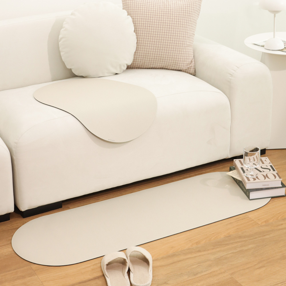 하루의공간 소프트 규조토 발매트 욕실+주방 세트