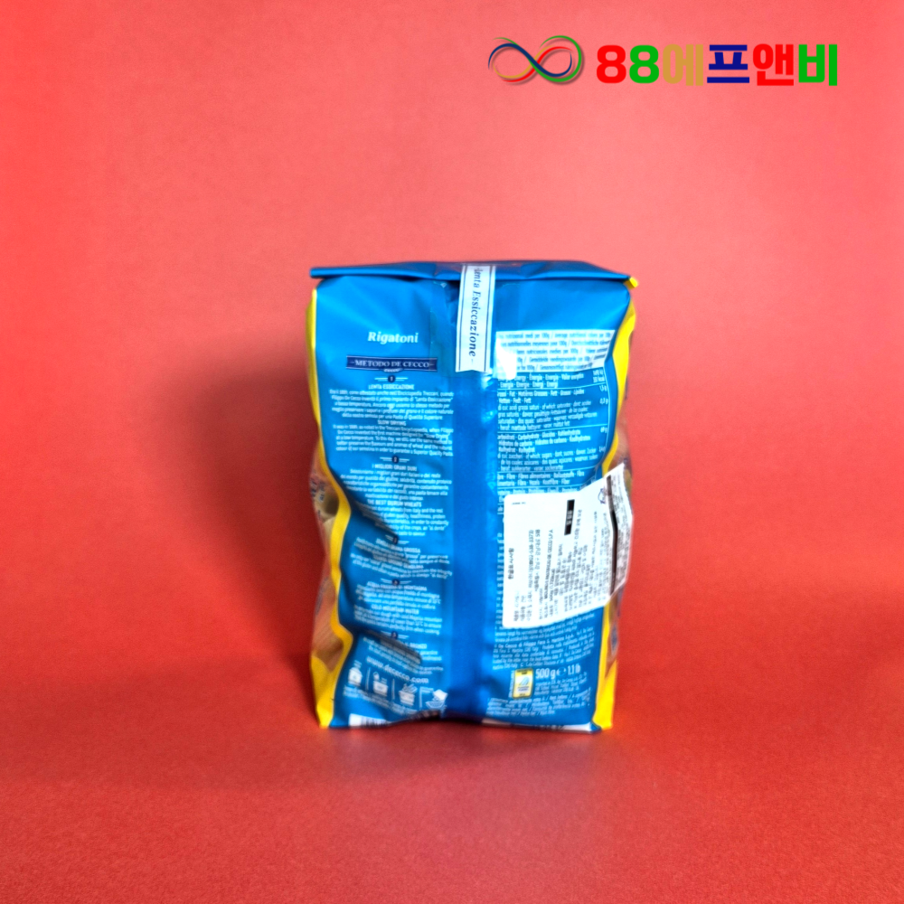 데체코 리가토니 500g  24번 숏파스타 스파게티면 - 상세 이미지 3