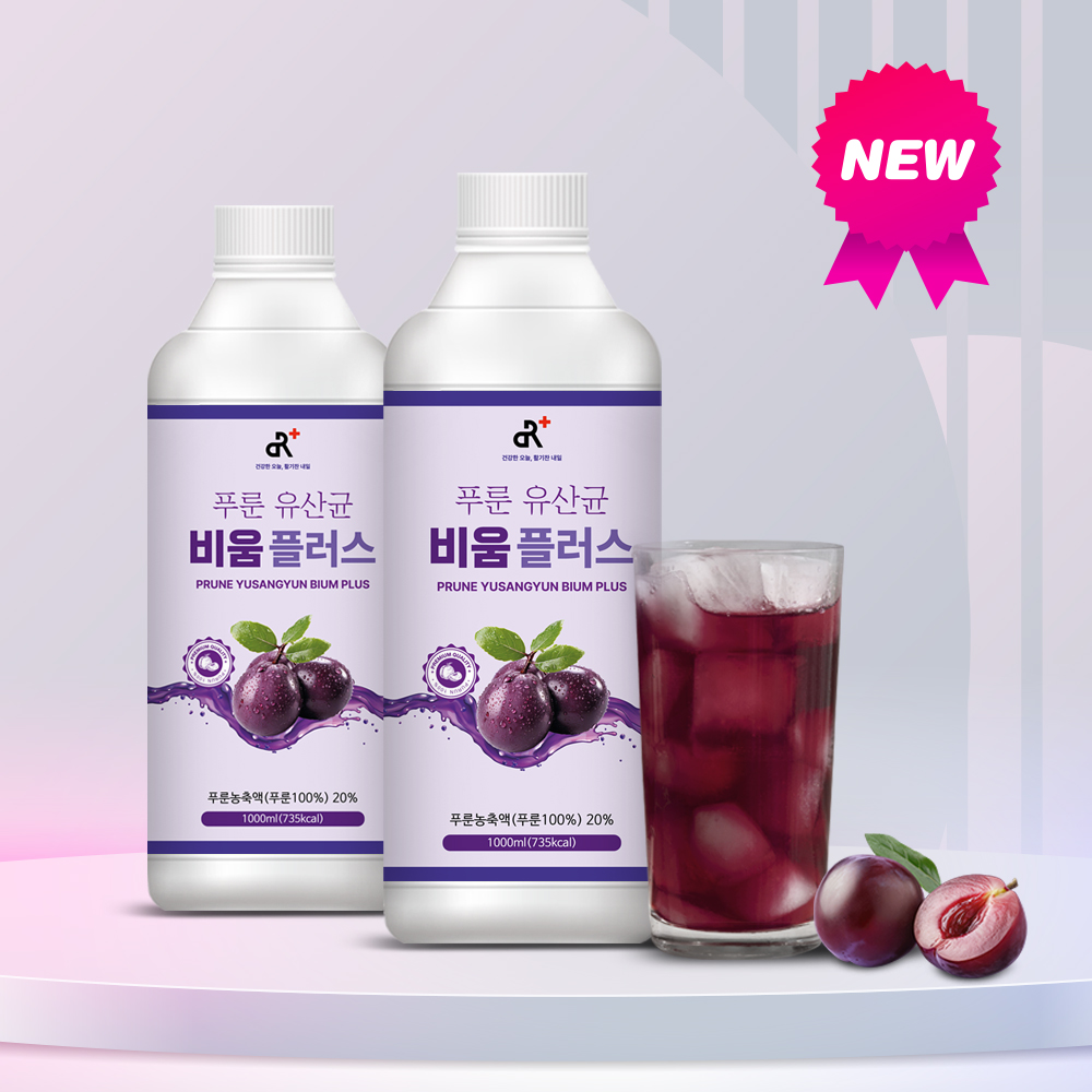 푸룬 유산균 비움 플러스 1L, 2개 - 상세 이미지 2