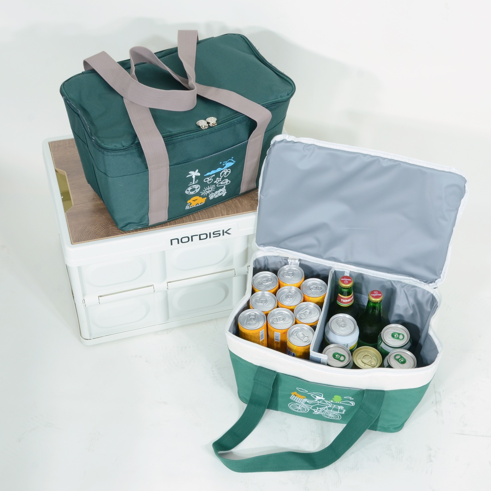 소프트쿨러 피크닉가방 아이스박스 접이식 쿨러백