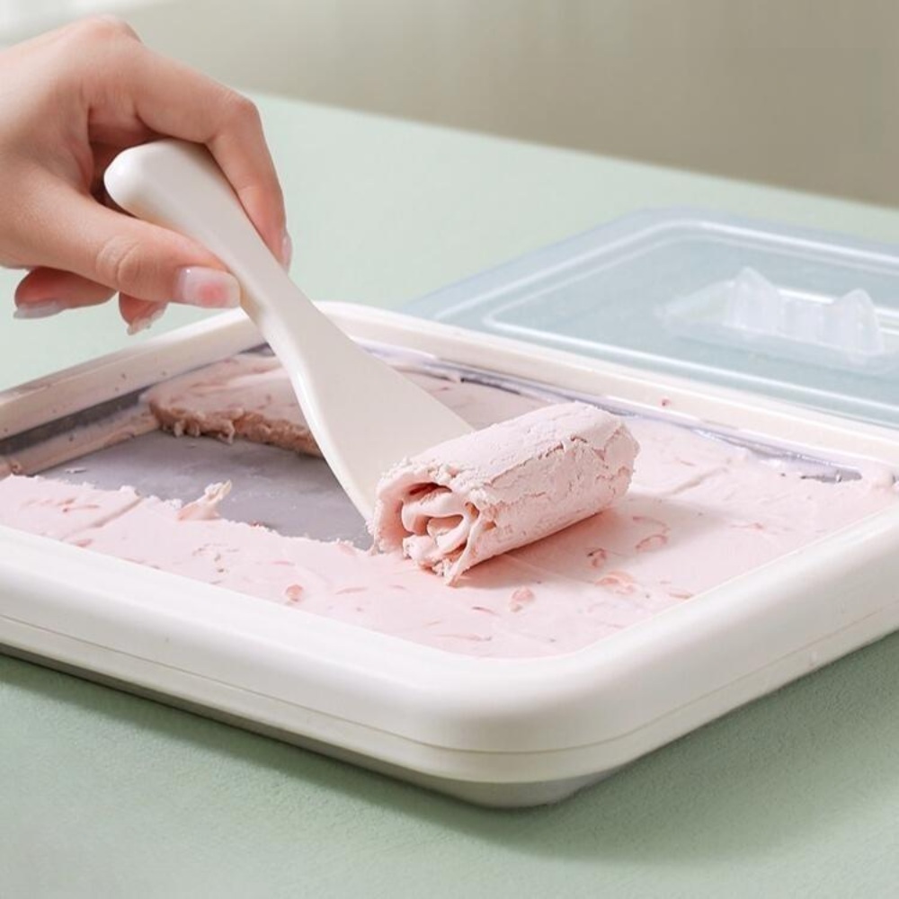 철판아이스크림기계 제조기 요거트 아이스크림판 수제 가정용 손쉬운 만들기 - 상품 이미지