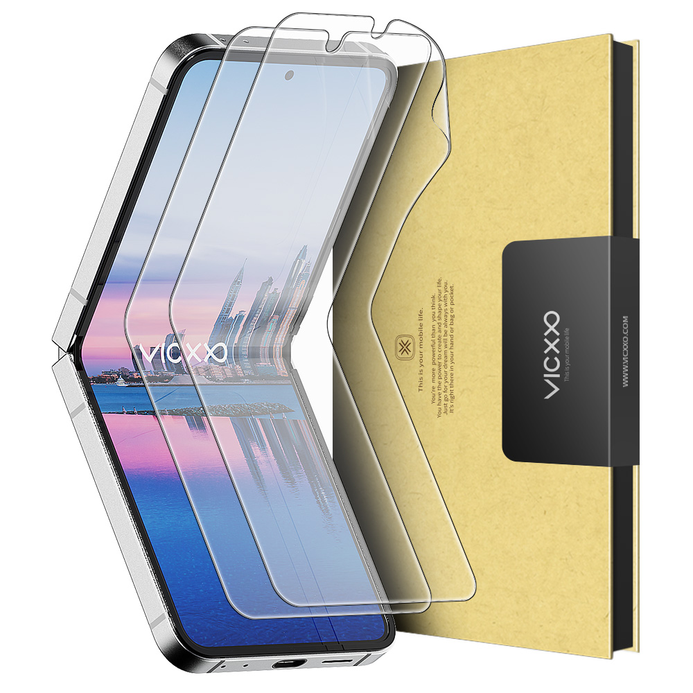 빅쏘 3DS 풀커버 액정보호 필름 갤럭시Z 플립7 FE, 2매입