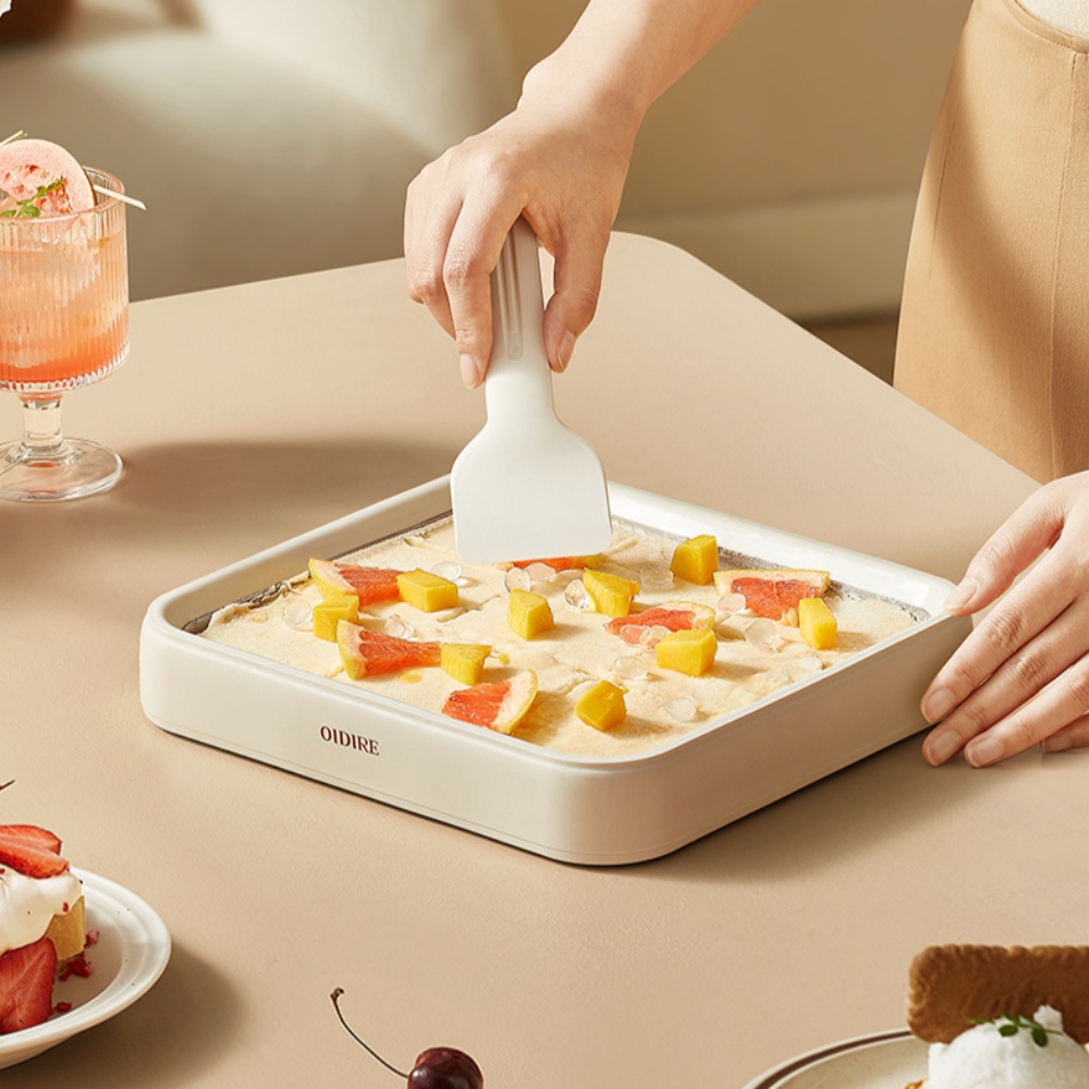 철판아이스크림기계 만들기 간식 아이스크림판 제조기 가정용 손쉬운 철판 - 상품 이미지