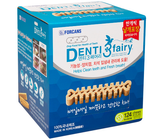 포켄스 덴티페어리 디스펜서 SS 강아지 덴탈껌 개껌 치석제거