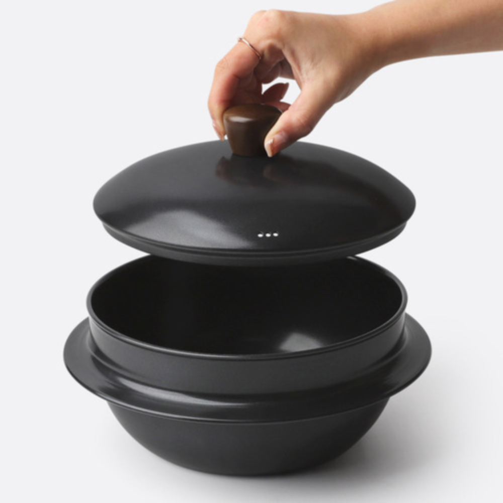 국산 가마솥 뚝배기 IH인덕션 솥밥 누룽지 냄비 주물 뚜껑 솥밥솥 가정용