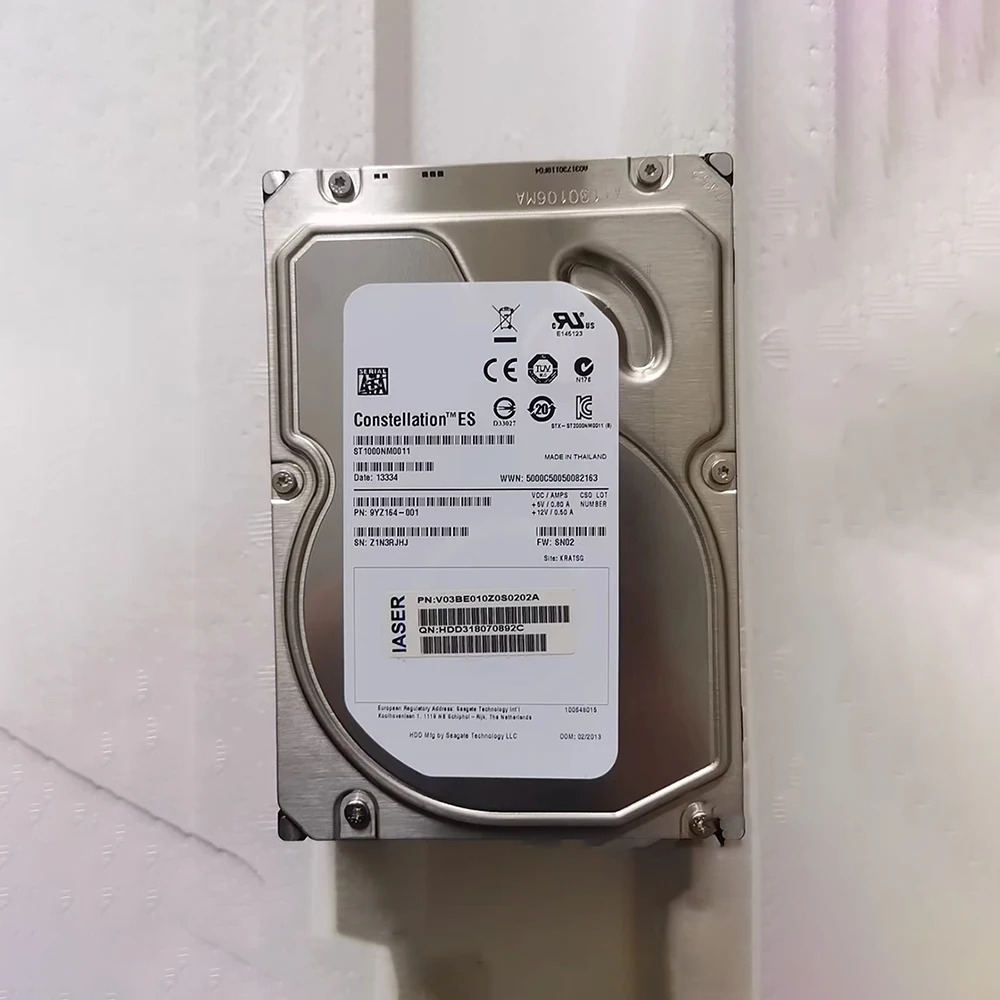 서버 하드 ST1000NM0011 1T 7.2K SATA 3.5 인치 64M 저장