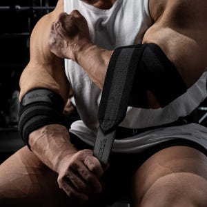 바디퍼센트 헬스 팔꿈치보호대 엘보우랩 스트랩 엘보 팔 밴드 슬리브 아대 ... 운동러 솔직 후기 | 실사용 리뷰 - 상품 이미지 2