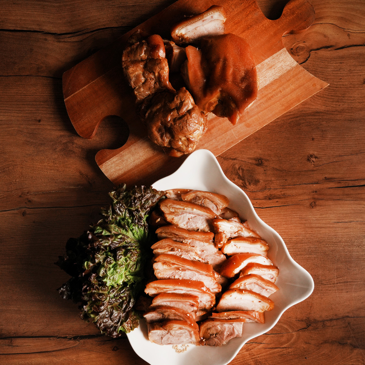 선비찬 왕족발 1.3Kg 전후 장족 앞다리 맛있는 안주 간식