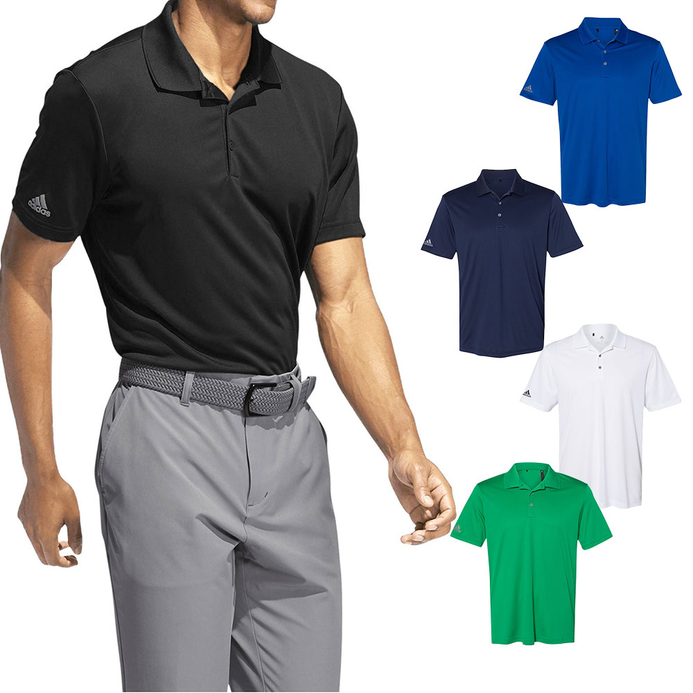 아디다스 남성 골프 폴로 반팔 티셔츠