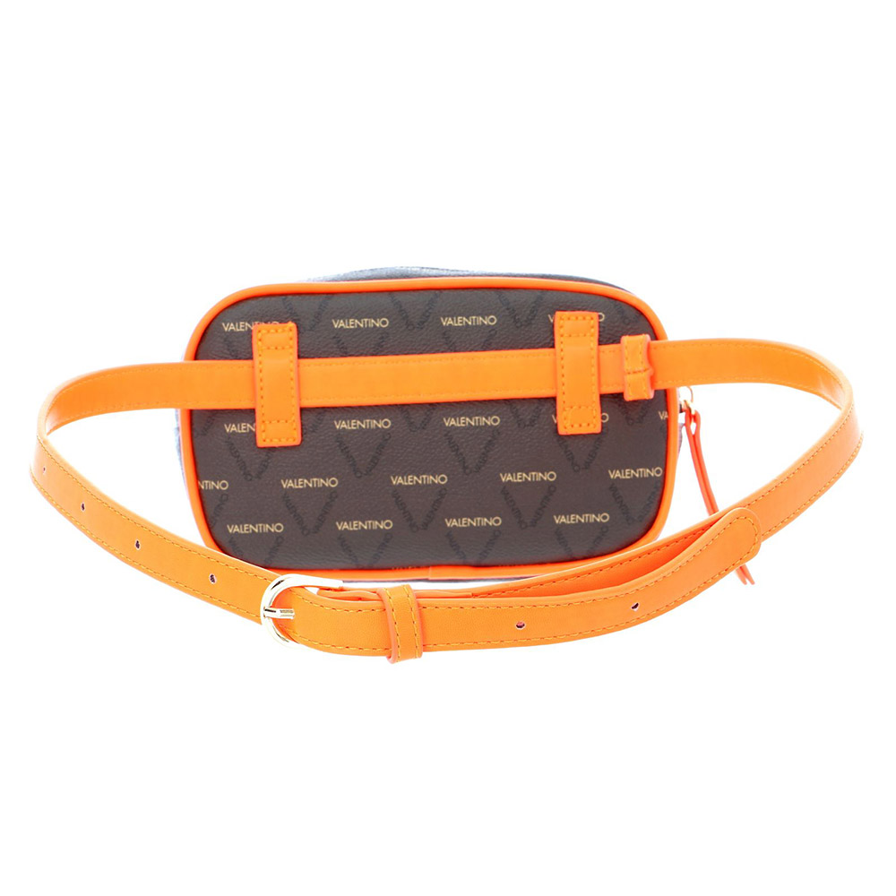 발렌티노 바이 마리오 Liuto Fluo 벨트백 크로스백 힙색 VBS46820 Arancio / Multicolor - 상세 이미지 4