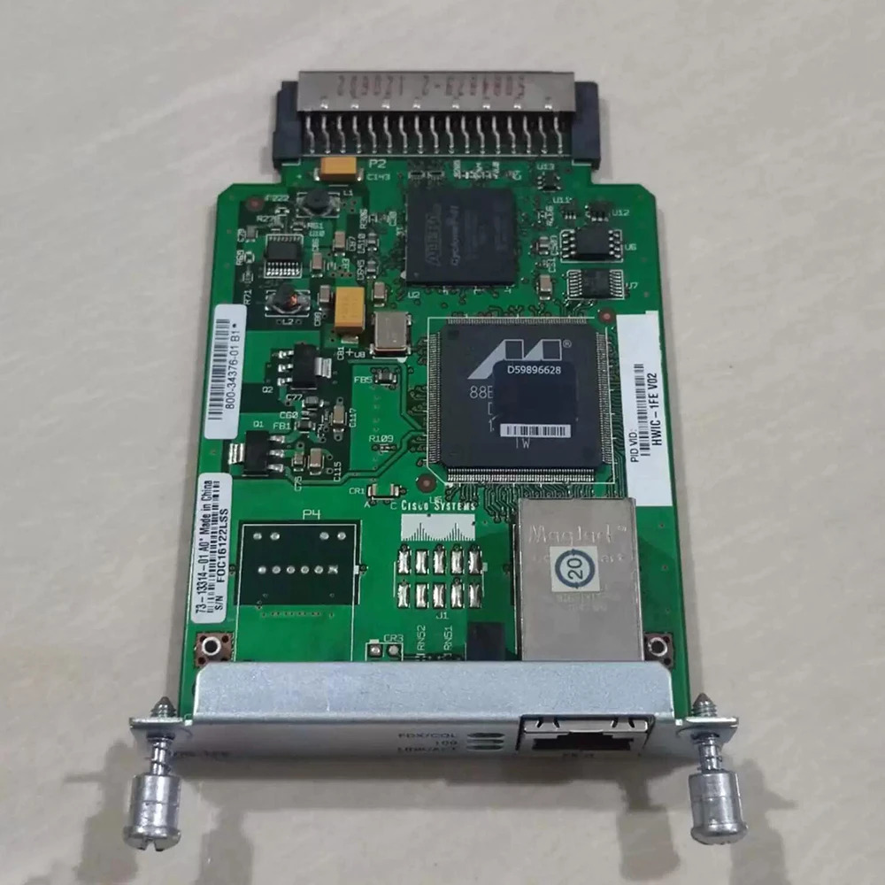 Cisco HWIC-1FE2811 3825 39251포트 100 기가비트 이더넷 모듈