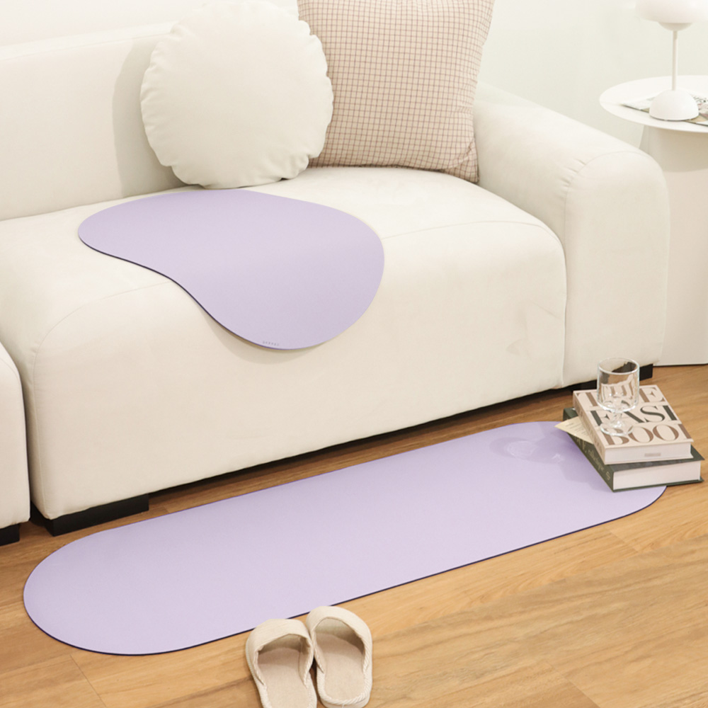 하루의공간 소프트 규조토 발매트 욕실+주방 세트