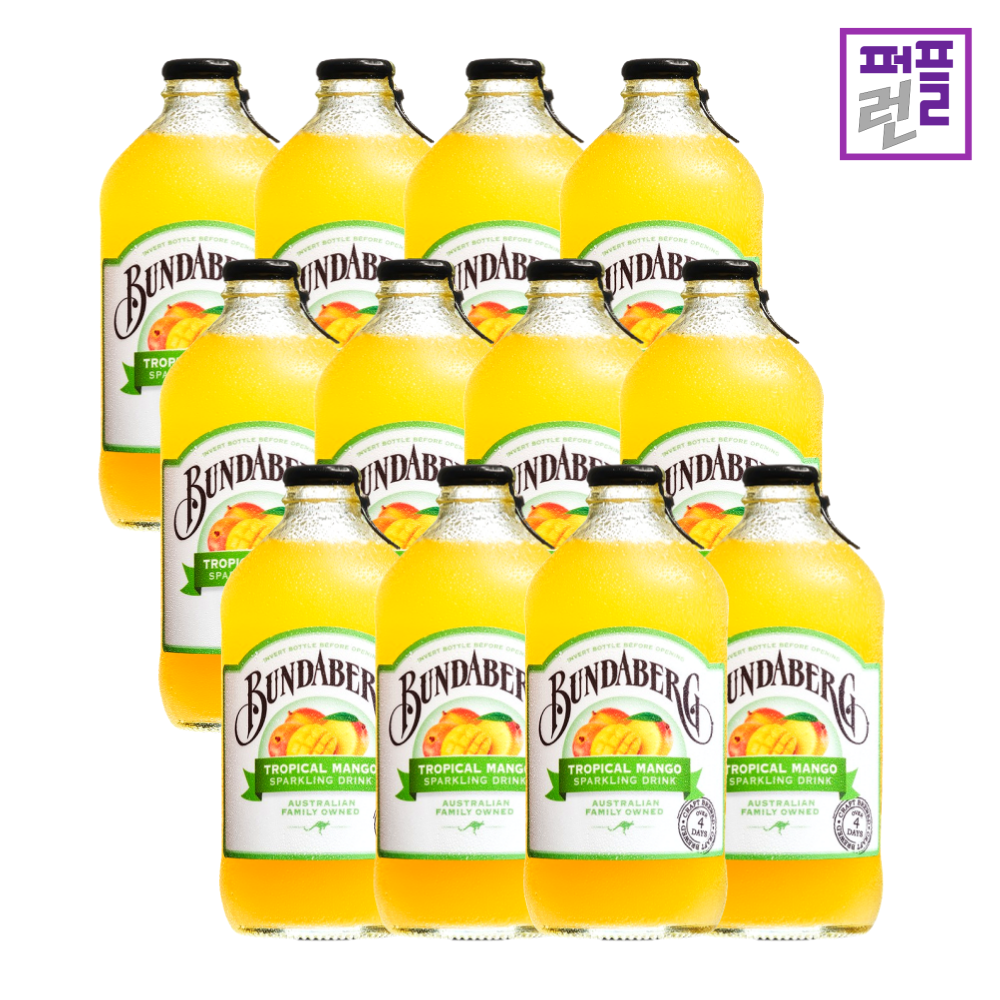 분다버그 트로피칼 망고 375ml x12병 - 상품 이미지
