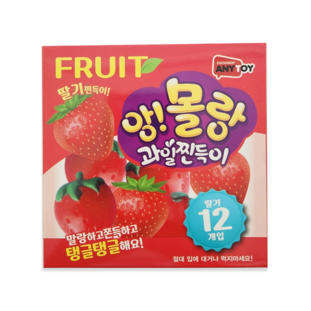 앙 몰랑 과일 찐득이 말랑이 끈끈이 끈적이 장난감 : 뉴플러스유통