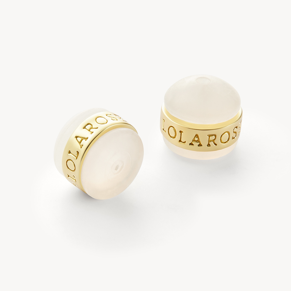 롤라로즈 라운드 귀걸이 클러치 실버 뒷침마개 이미지 4