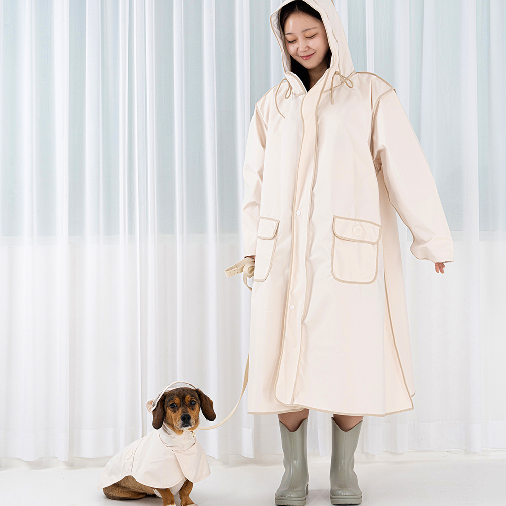 슈퍼펫 우비 우의 레인코트 남자 여자 성인 남여공용 탈부착 안면보호