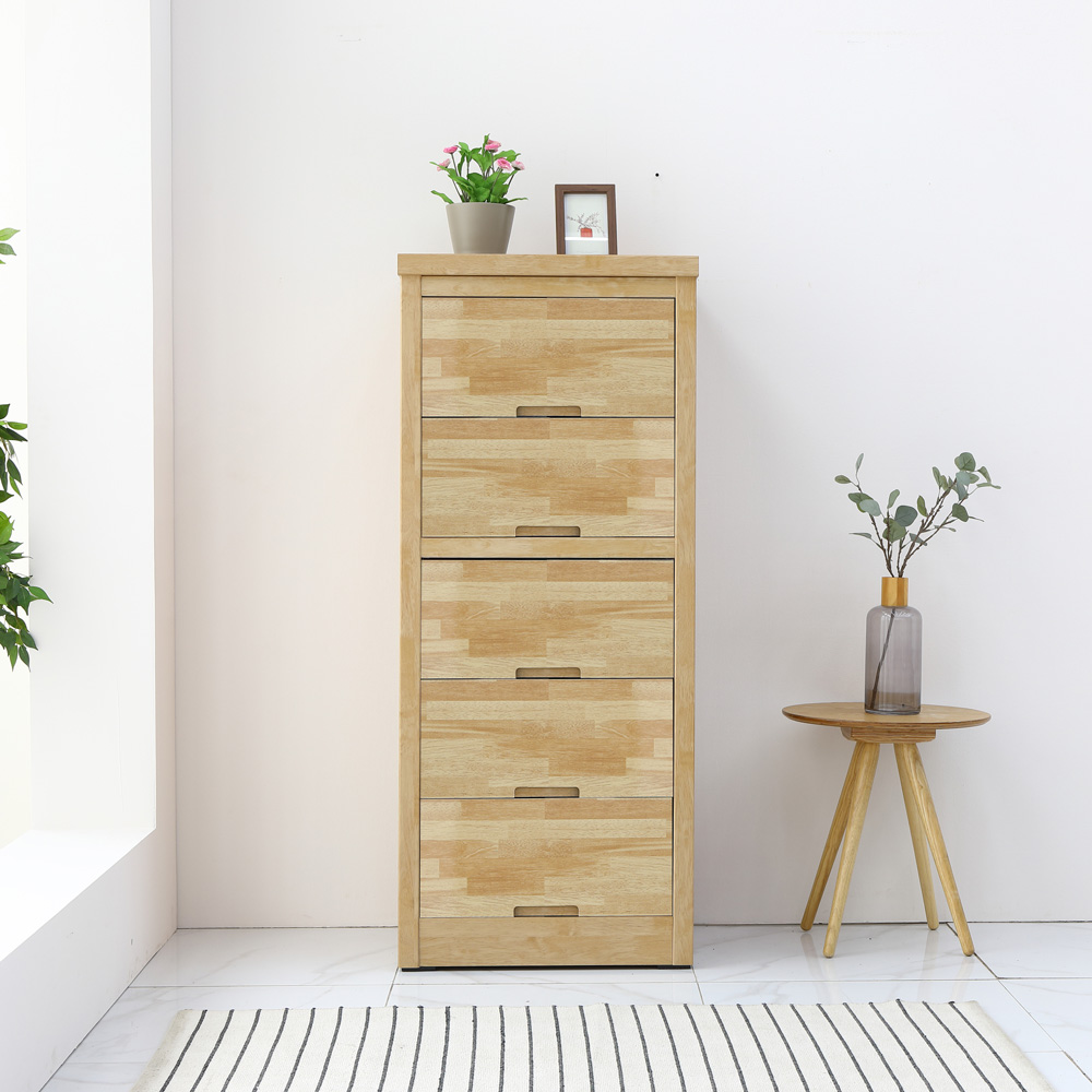 코니 틈새 속깊은 5단 수납장 아기옷 다용도 서랍장 - 상세 이미지 5