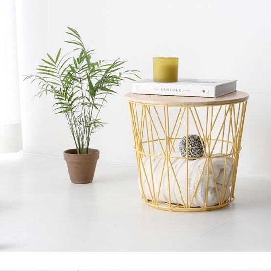 엔틱 티테이블 원목 수납 테이블 400 인테리어 장식 테이블