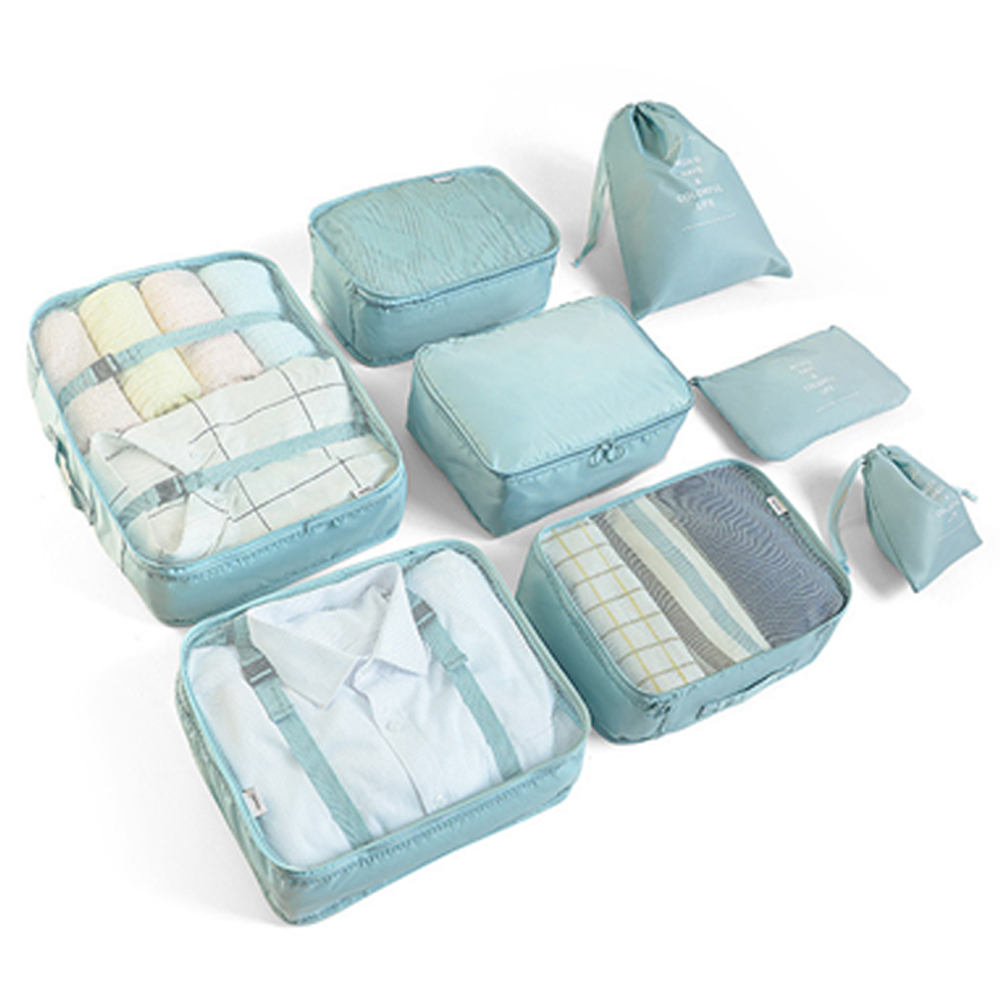 여행용 파우치 세트 압축 캐리어 정리백 제품 이미지