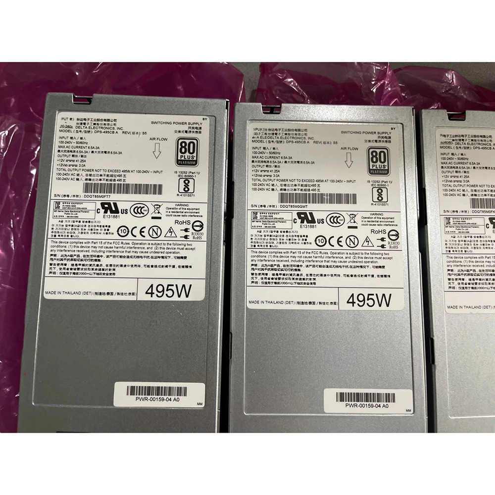 데스크탑 전원공급장치 DPS-495CB-A PWR-00159-04 Arista 7050qx 7060cx 495W