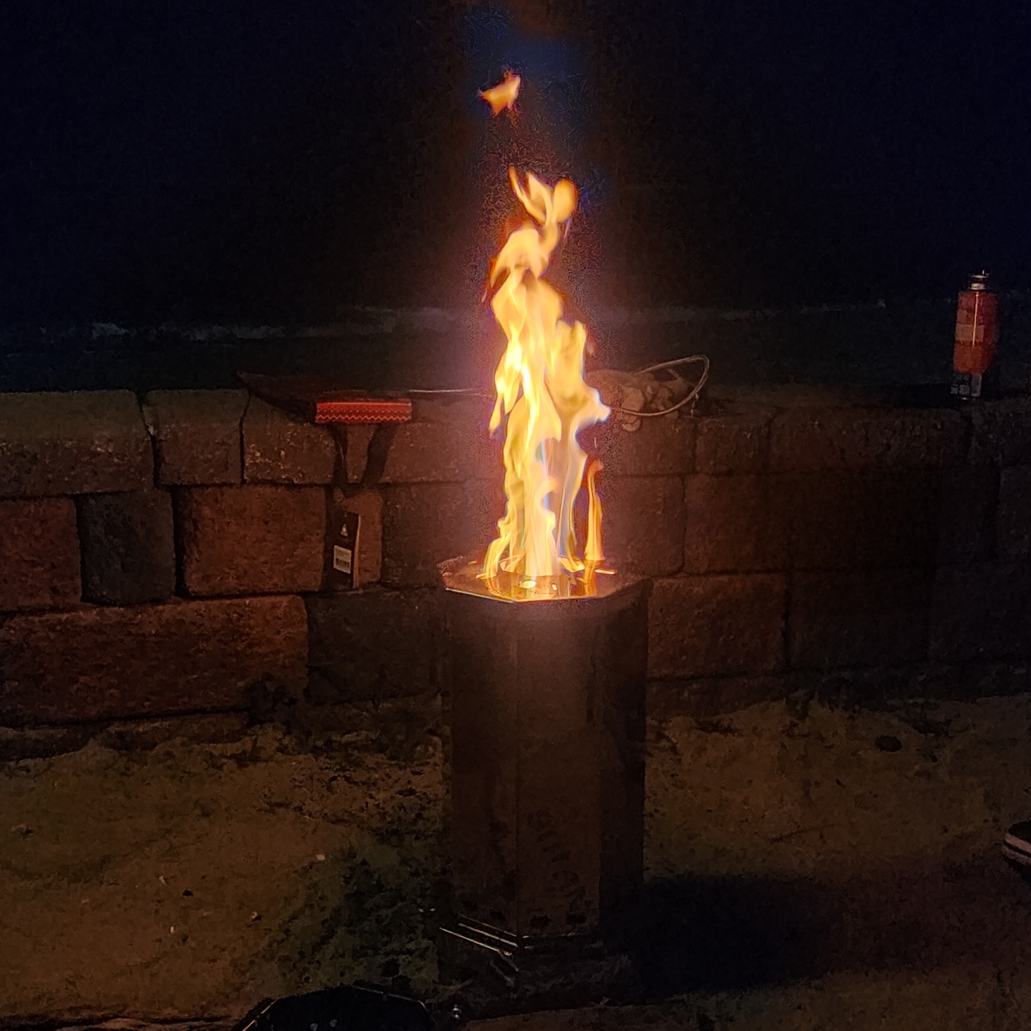 아이언디자인 버티컬 이중연소화로대 구공탄 화로대 90TAN STOVE