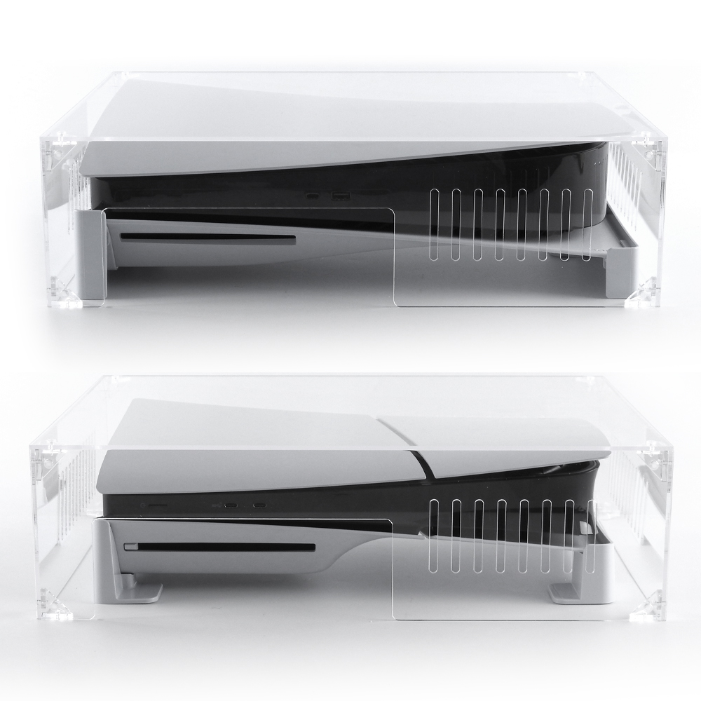PS5 프로 슬림 수평형 아크릴 케이스
