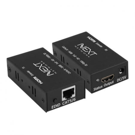 이지넷유비쿼터스 NEXT-HD505EX HDMI 거리 연장기