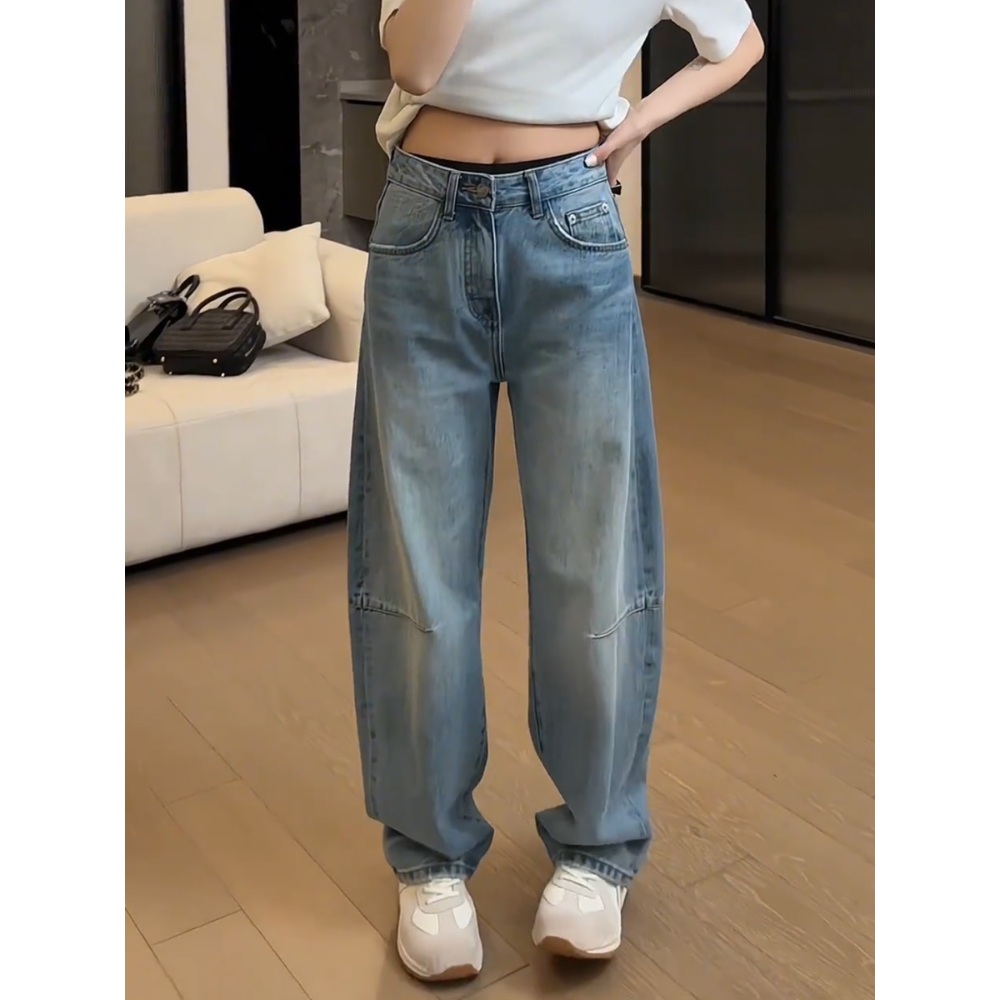 소녀시대 수영 팬츠 바지 인스타그램 하이웨스트 빈티지 의상 옷 패션 - 상세 이미지 2