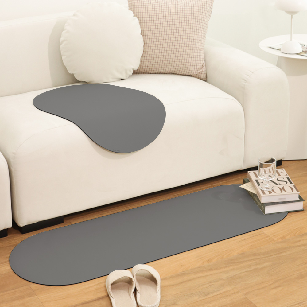 하루의공간 소프트 규조토 발매트 욕실+주방 세트