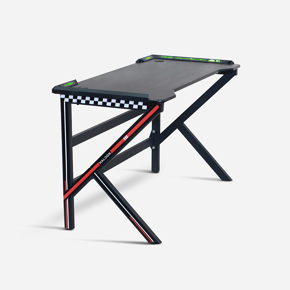 동서가구 칼리버 1인용 컴퓨터 게이밍데스크 1200책상 DF919519