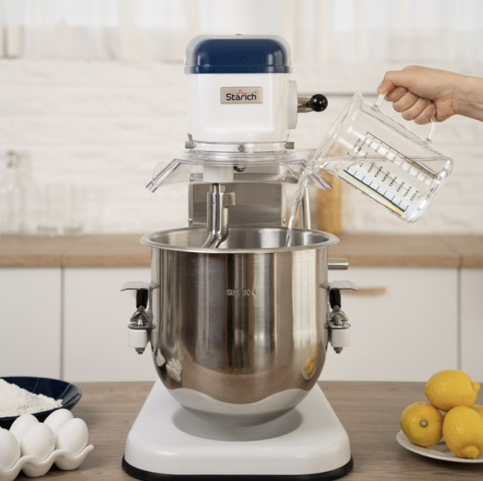 제빵반죽기 가정용반죽기 10L 빵 밀가루 버티컬믹서 베이킹 업소용 스탠드 테이블+휘난새틀