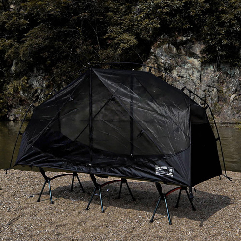 ARBOR 아버아웃도어 메쉬 코트 텐트 캠핑 차박 백패킹 야전침대