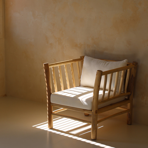 Ubud 우붓 원목 고재쇼파 1인