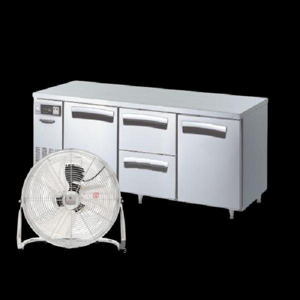 1800 서랍식 냉장 테이블 우유 식재료 보관 테이블 냉장고 502L