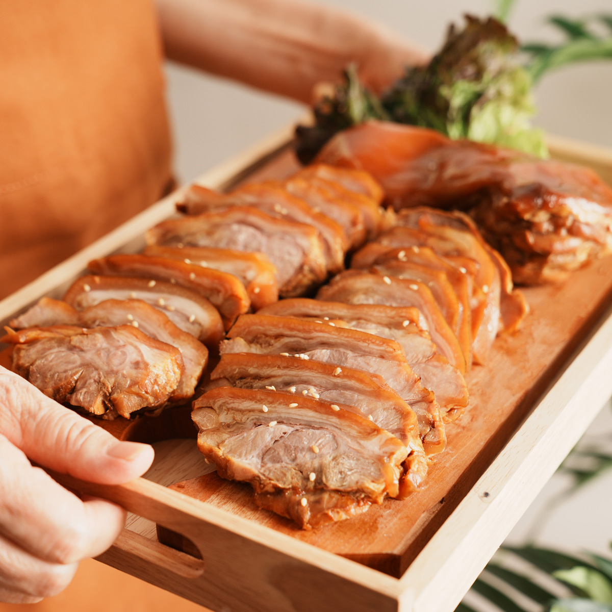 선비찬 무뼈 순살 족발 300g 캠핑 밀키트 술 안주 앞다리 족발 이미지 3