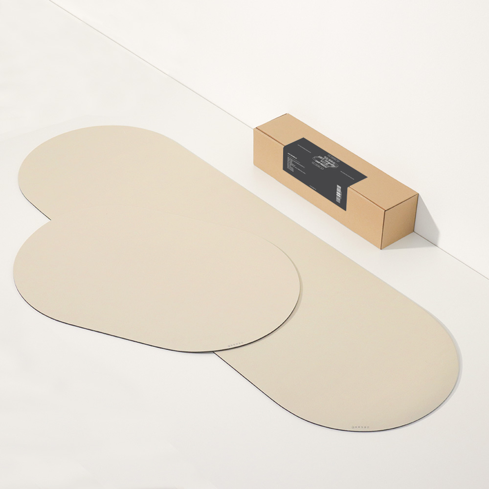 하루의공간 소프트 규조토 발매트 욕실+주방 세트