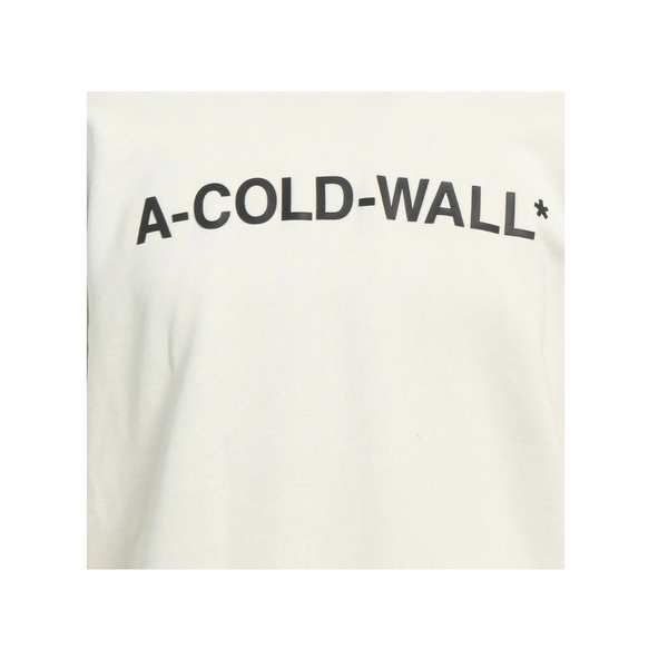 A COLD WALL 어콜드월 남성 아이보리 에센셜 로고 맨투맨 AC221MMT300I - 상세 이미지 4