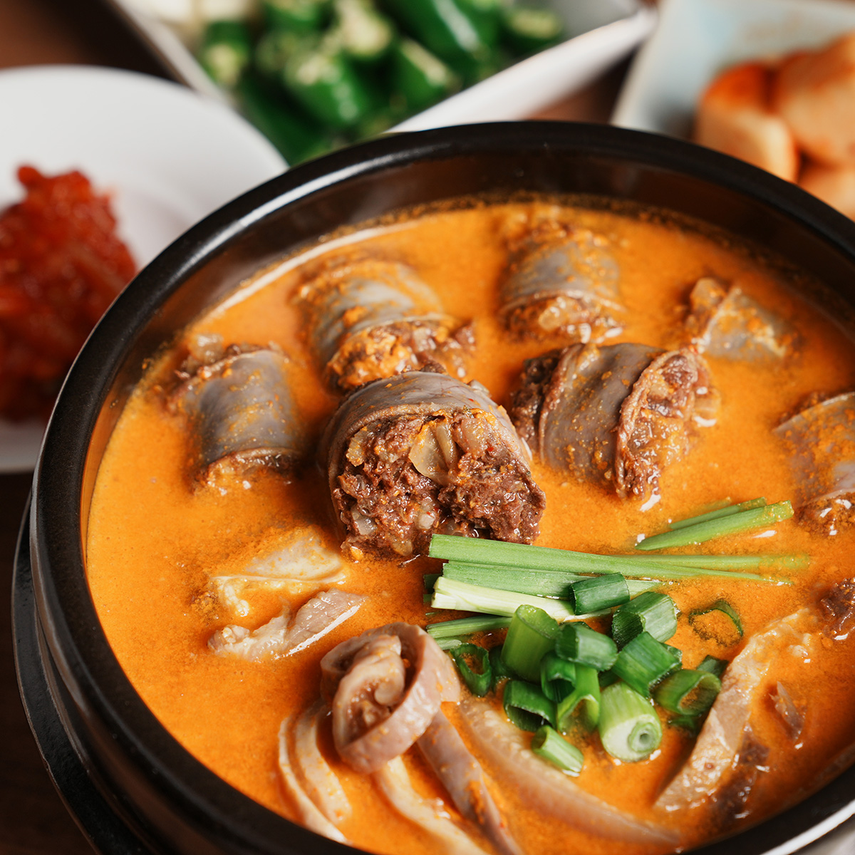 선비찬 얼큰이사골순대국 600g X 25봉 프렌차이즈 매장용 냉동 즉석국 탕 - 상세 이미지 5