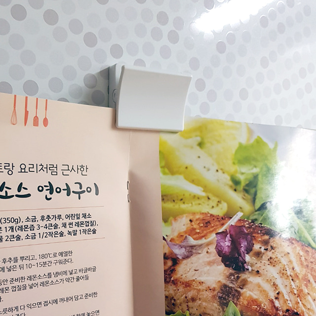 스케치룸 심플 자석 메모클립 집게 홀더 마그네틱 - 상세 이미지 3