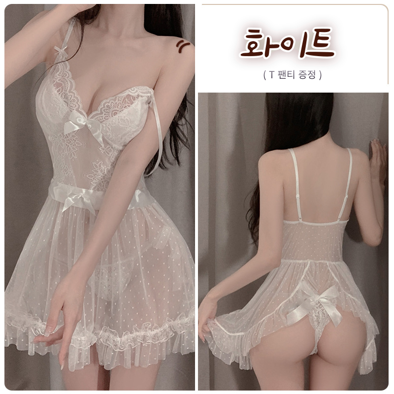 로제티카 러블리 란제리 잠옷 원피스 - 상세 이미지 2