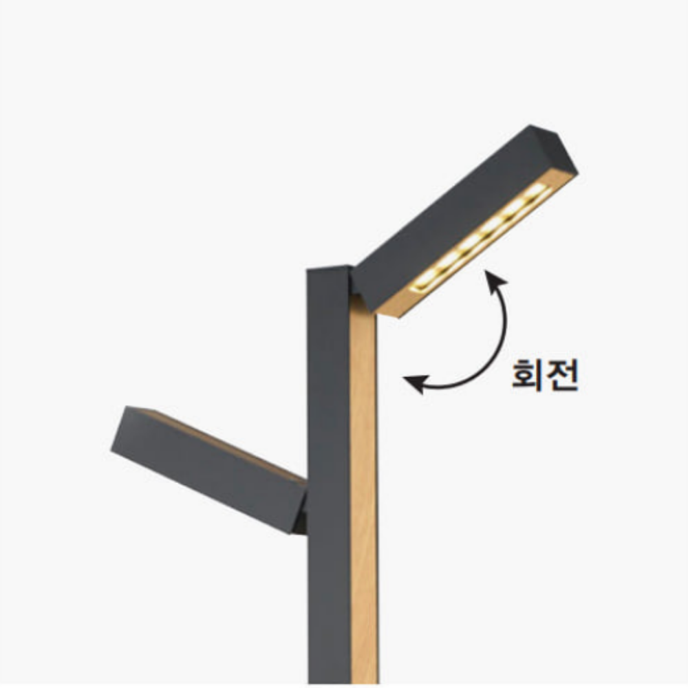 LED 야외 방수 전기 정원등 가로등 잔디등 열주등 A형(1등용) - 상세 이미지 4